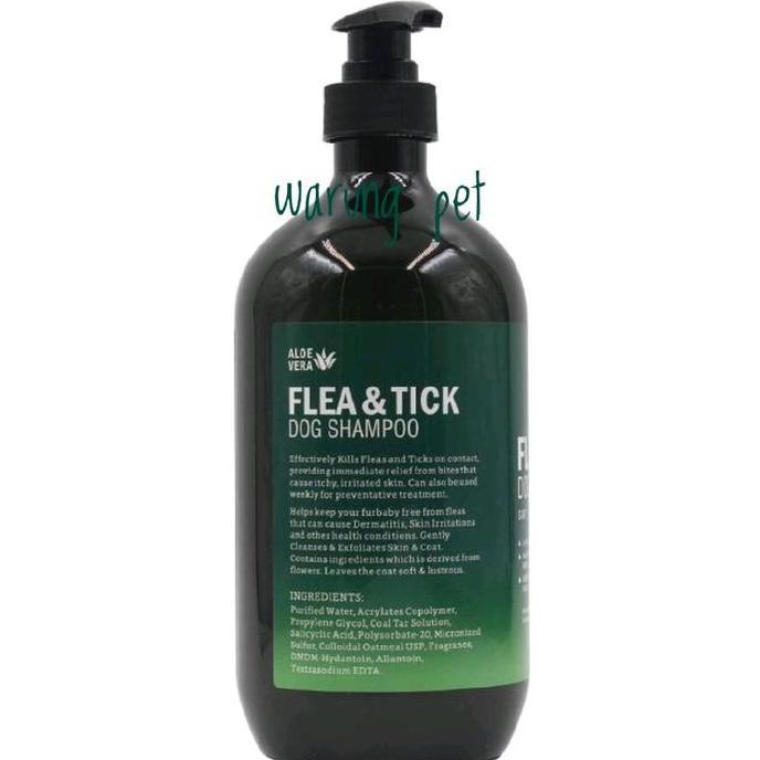 Willipic- Orgo Flea & Tick Dog Shampoo 1000Ml - Shampoo Kutu Anjing Ultima Flea & Tick Dog Shampoo 1