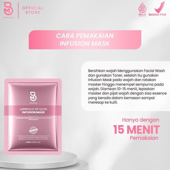 Rexzix- Nv (Buy 1 Get 9) Infusion Sheetmask Part Of Luminous Of Glow By Miamore Beauty