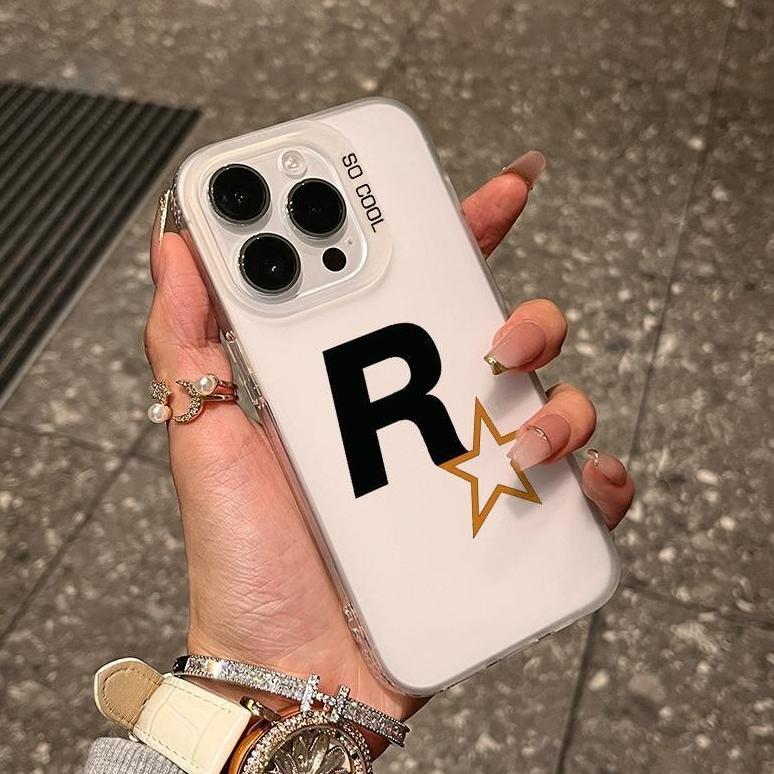 CUCI GUDANG Ins Fashion brand R Star premium hard casing HP For OPPO A1K A3S A5 A5S A7 A8 A12 A15 A1