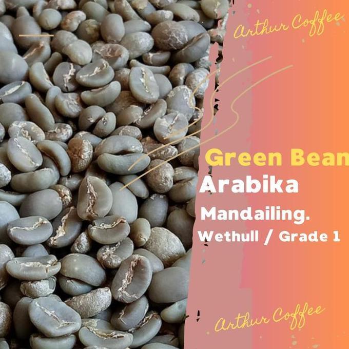 Green bean / Biji kopi arabika MANDAILING - semi wash TERMURAH