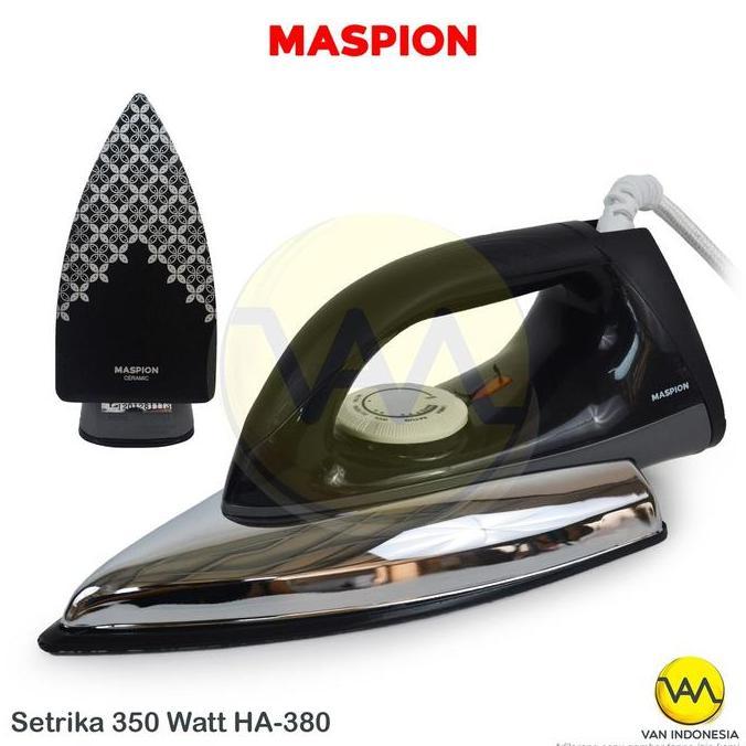 Setrika Ha 380 Maspion Berlapis Ceramic