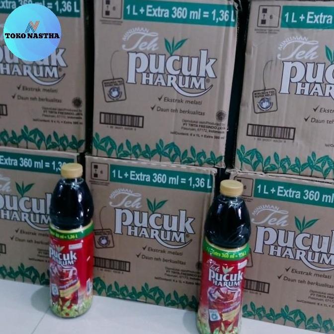teh pucuk 1 liter dus