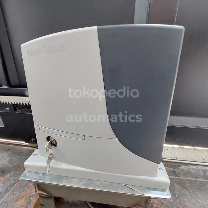 automatic sliding gate nice robus 1000 otomatis