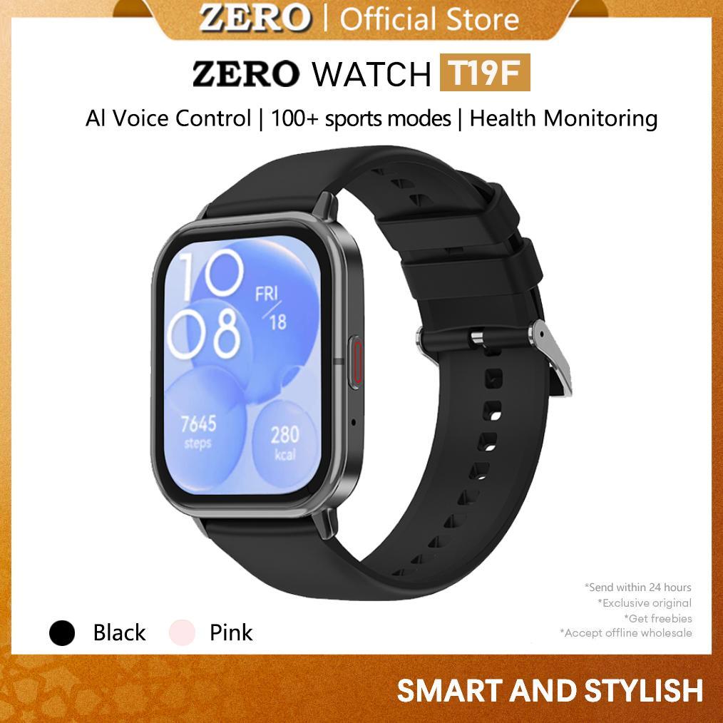 TERMURAH [Top Seller] Zero T19F Smartwatch 1.83"HD Screen Jan Tangan Metal Bezel AI Smart Voice Assi