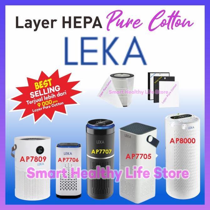 Layer HEPA Pure Cotton Air Purifier LEKA AP7705 AP7706 AP7707 AP7809 AP8000
