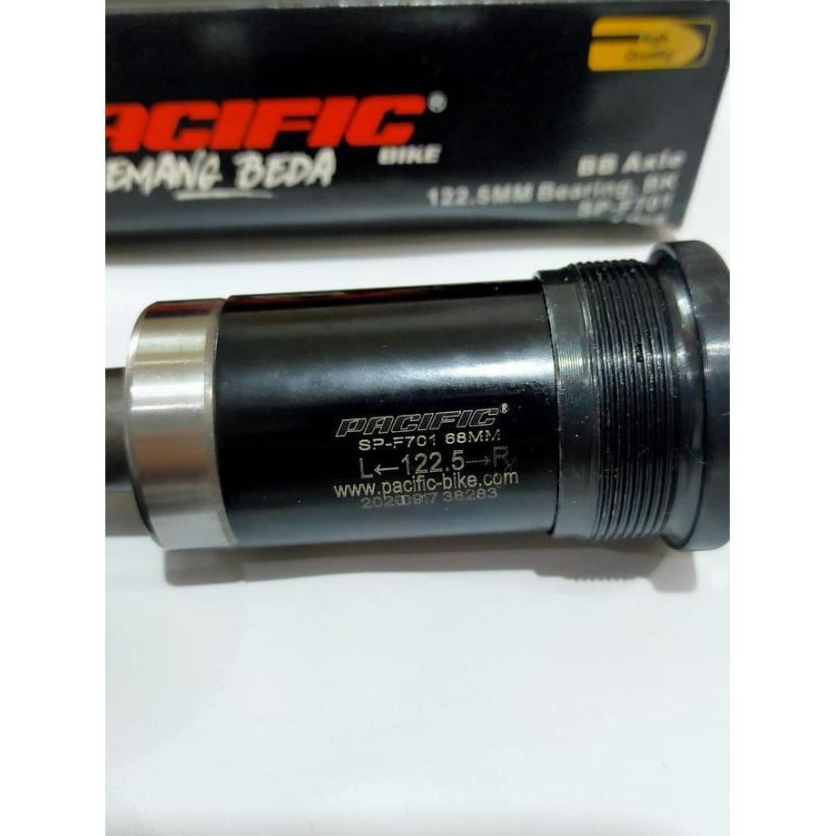 BB sepeda MTB pacific 122 bearing bottom bracket Terlaris