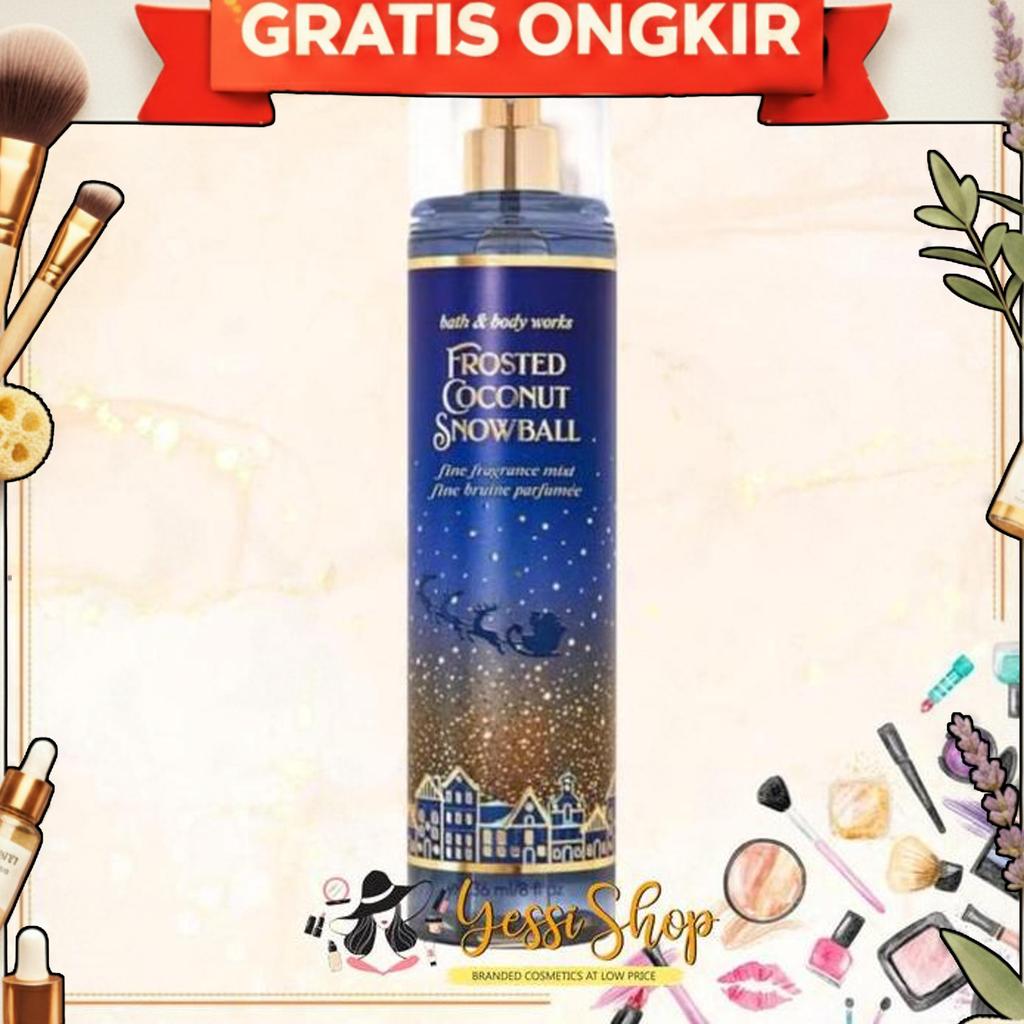 Bbw Fine Fragrance Mist Frosted Coconut Snowball 236Ml