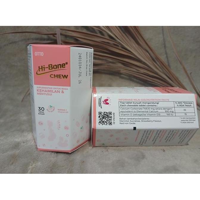 Hi-Bone Active Chewable Strawberry