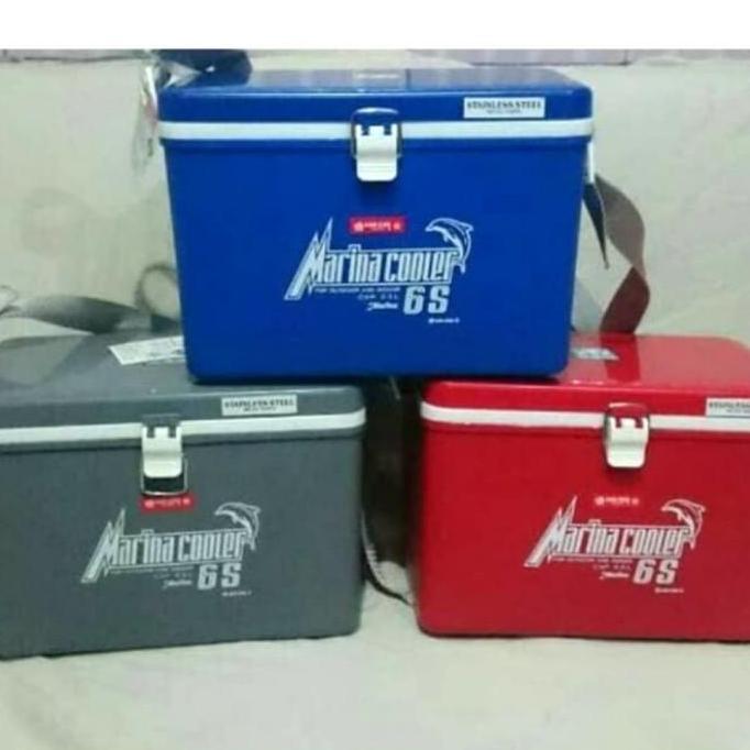 Marina Cooler Box ice 6s Cool Box Es Batu Lion Star Kotak Pendingin