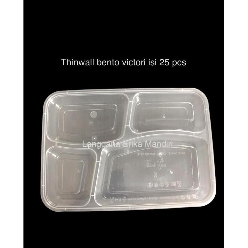 Thinwall bento sekat 4