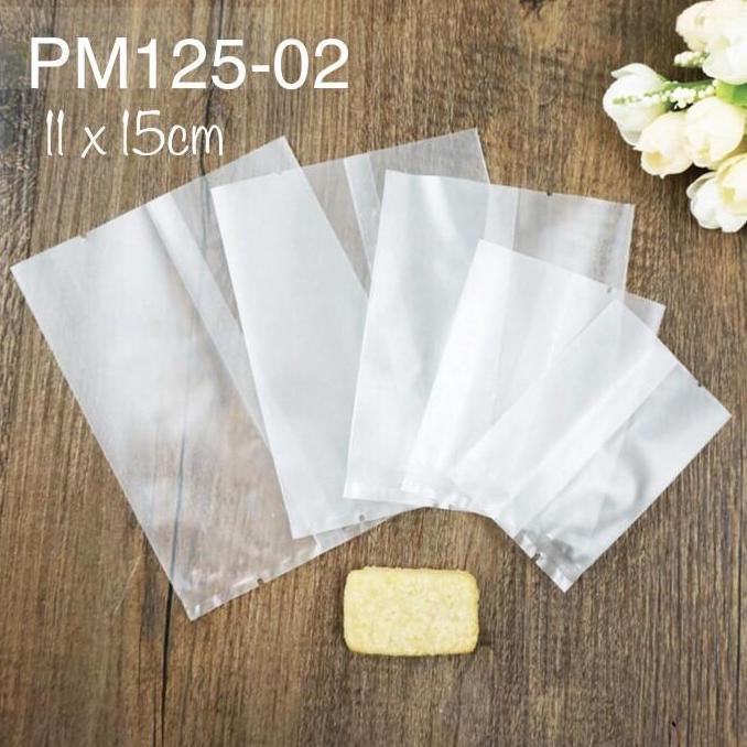 Plastik Kue Mooncake Polos Transparent Doff PM12502