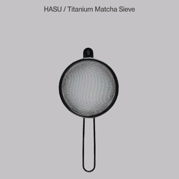 [READY STOCK] - NIKO NEKO Hasu / Titanium Matcha Sieve / Matcha Utensils