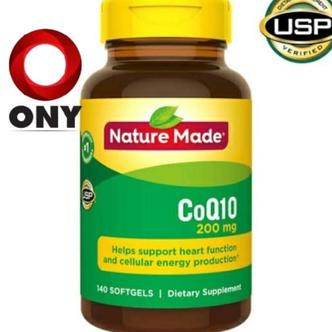 NATURE MADE COQ10 CO Q10 COQ 10 200MG 200 MG ISI 140