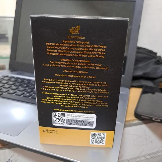 BIO SC GOLD ISI 30 SACHET KOPI BIO GOLD STEMCELL GOLD BIOGOLD APPLESC