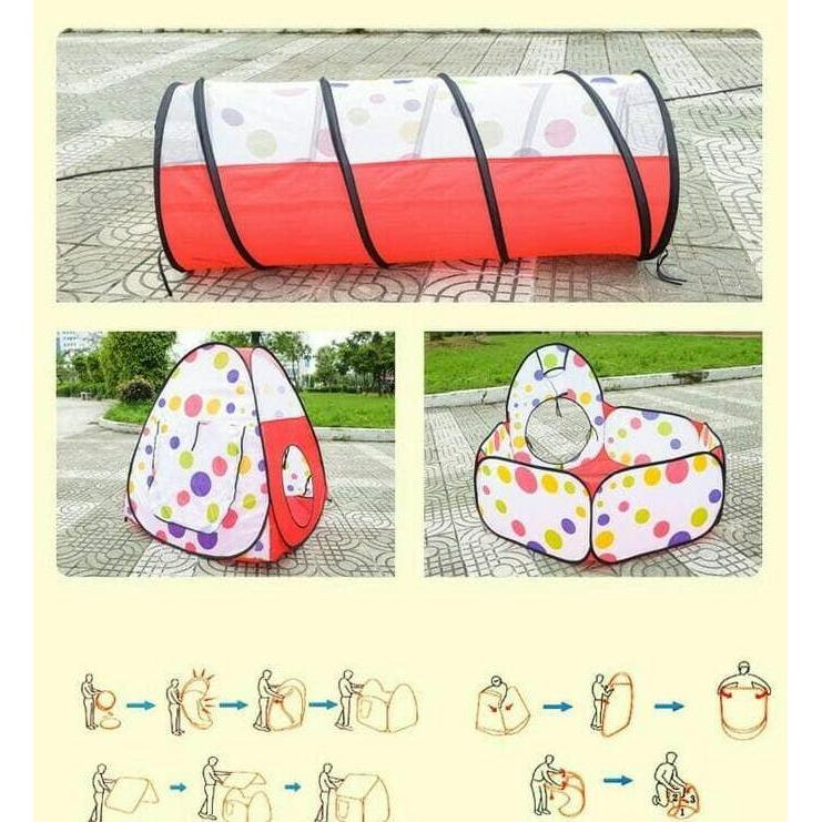 tenda anak/tenda mandi bola/mandi bola/tempat mandi bola/tenda PEM