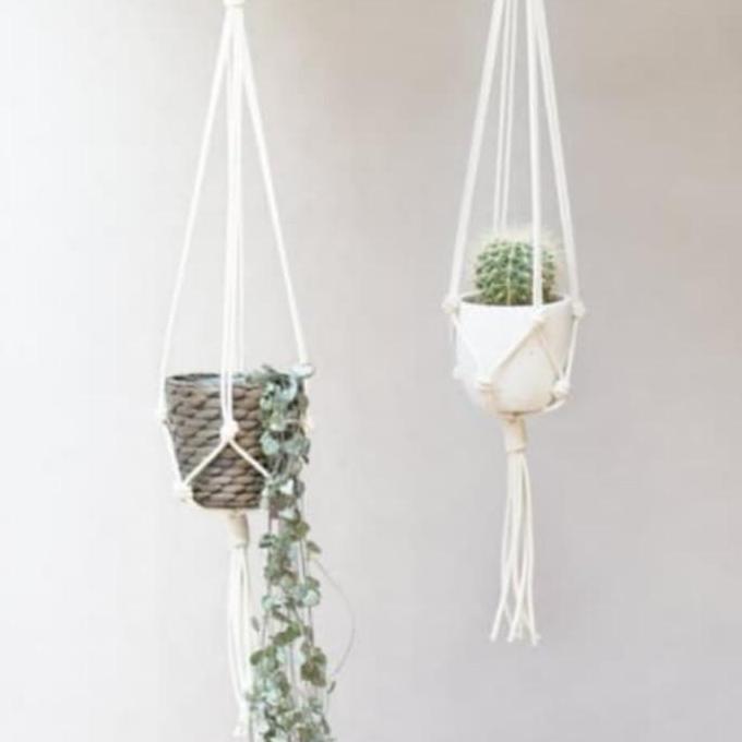 Tali Pot Gantung / Gantungan Pot / Hiasan Dinding / Tali Macrame / Tal