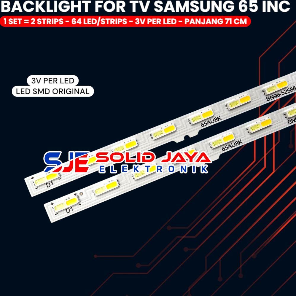 TERBARU BACKLIGHT TV SAMSUNG 65 INCH UA65AU8000K UA65BU8000K UA65AU9000K UA65CU8000K BL LED 65AU8000