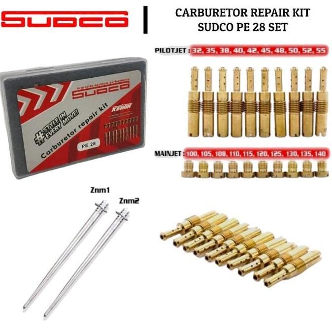 Promo Powerjet PJ mainjet MJ set karburator karbu pe 24 26 28 by Keihin Sudco Keihin Sudco Pilotjet 