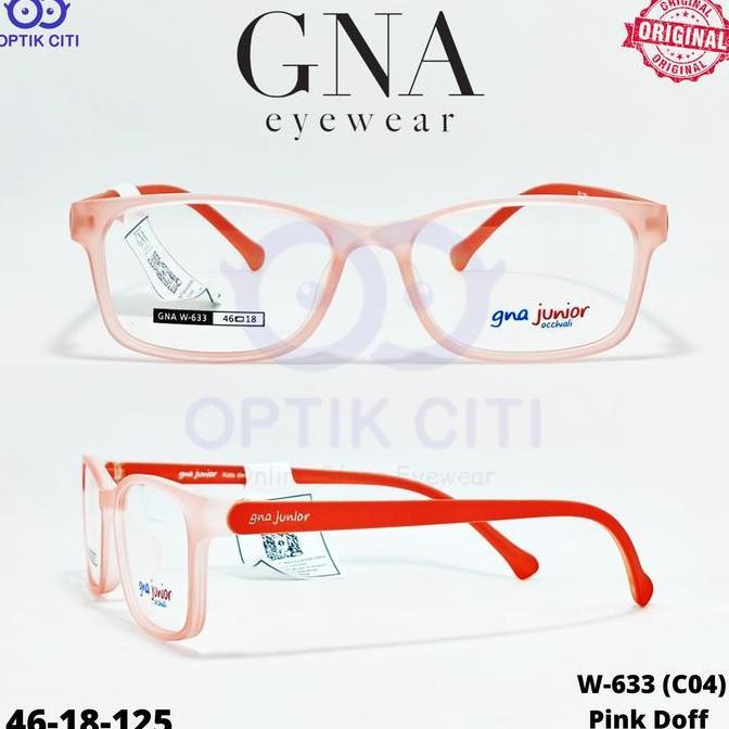 Frame Kacamata Anak GNA Junior Original 633 Ringan Dan Lentur Original murah