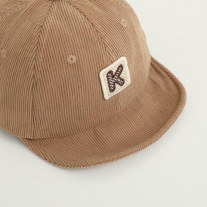 Topi Anak Laki Laki Import Topi Anak Cowok Motif huruf K topi Anak Balita 1-5 Tahun murah