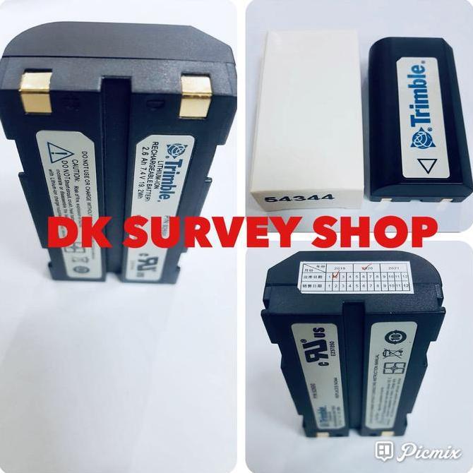 BATTERY TRIMBLE BATERAI TRIMBLE GPS 5700 5800 R6 R7 R8 REPLACES 54344