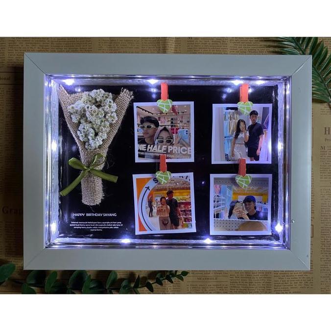 Polaroid frame kado anniversary pacar kado ultah pacar hadiah ultah pacar kado anniversary murah kad