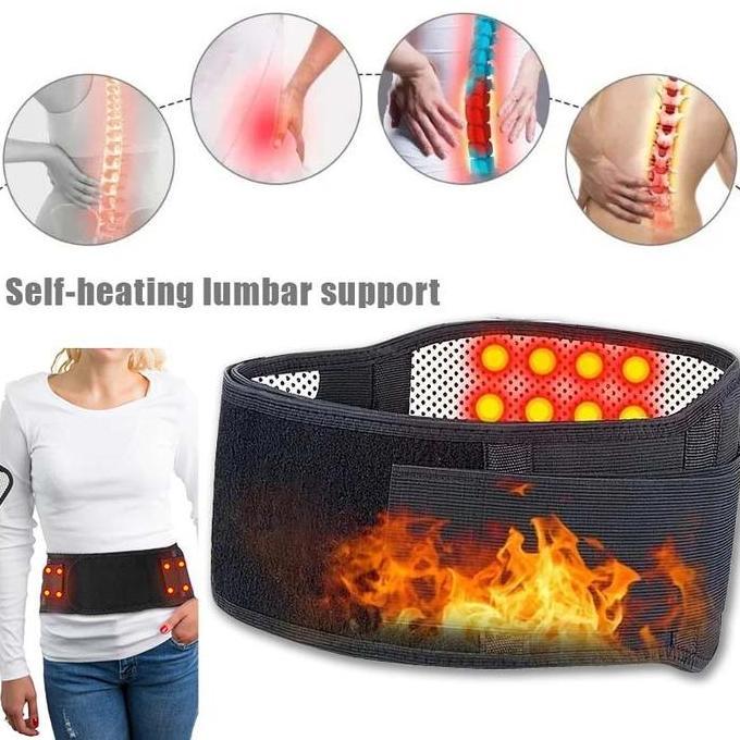 AI171 }} Korset Terapi Pinggang Magnetik Korset Panas Terapi Pinggang Korset Buat Sakit Pinggang