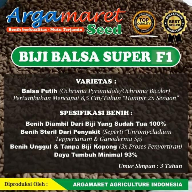 BIJI BALSA PAKET MINI 10 gram - BIJI BALSA SUPER F1