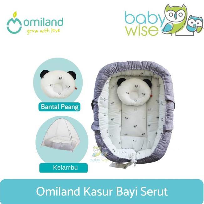Omiland Kasur Bayi Serut Kasur Kelambu Bayi Serut Bantal