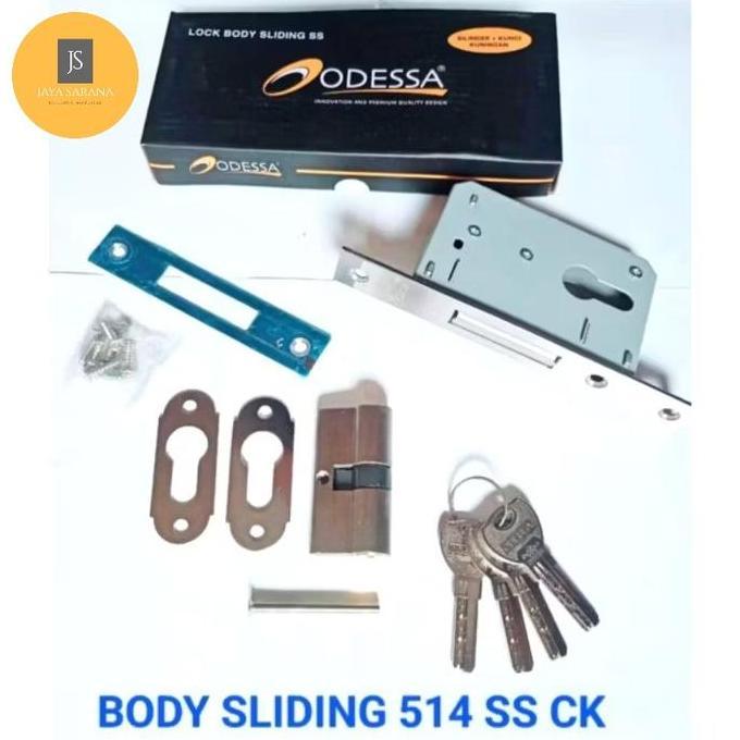 =====] Body Kunci Pintu Sleding Odessa