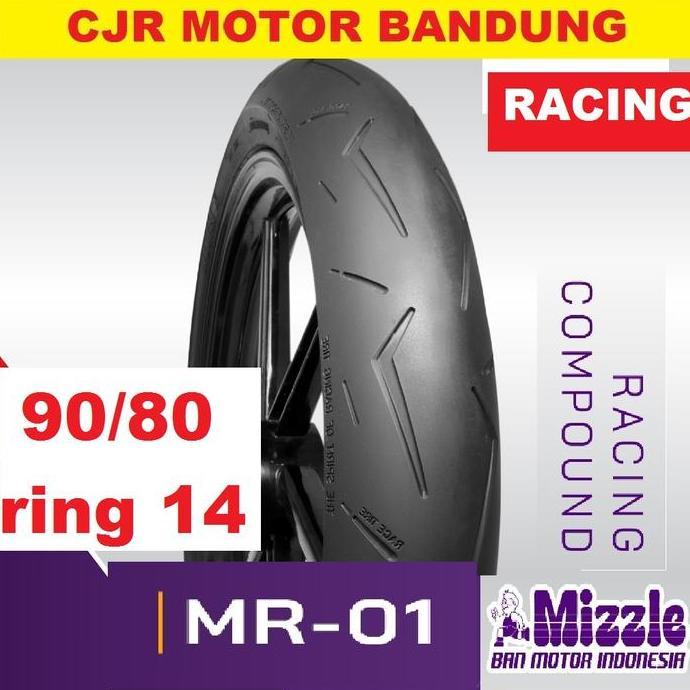 Terlaris Ban Mizzle Mr1 90/80 Ring 14 Ban Racing Soft Compound
