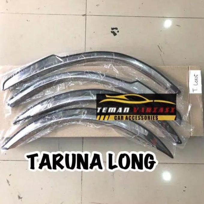 LIST LIS ATAS BAN OVER FENDER TRIM MOBIL DAIHATSU TARUNA LONG STAINLES RESTOCK