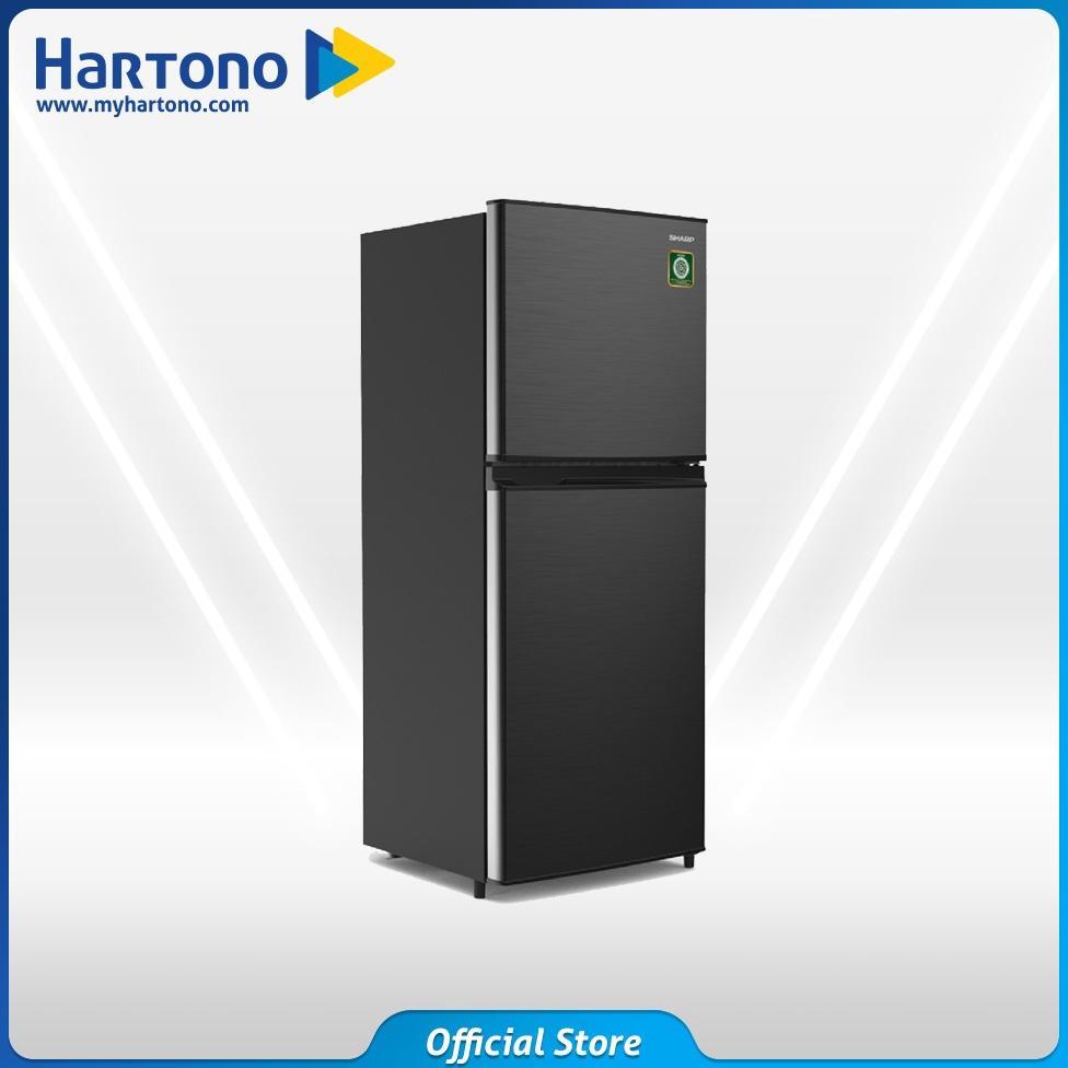 Sharp Kulkas 2 Pintu Kecil Small 2 Refrigerator SJ236MNHS