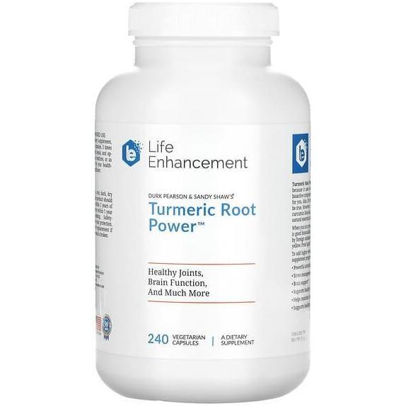 Life Enhancement Turmeric Root Power 240 Veg Caps
