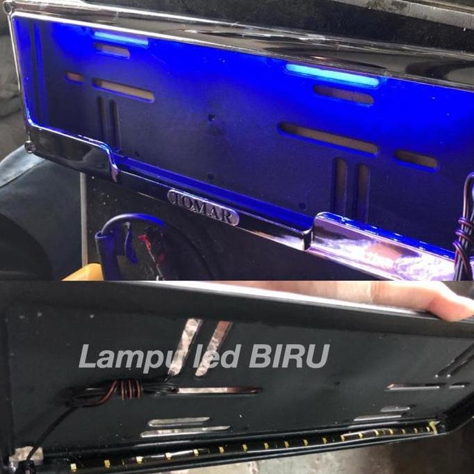 TATAKAN PLAT NOMOR MOBIL PLAT NOMOR MOBIL LAMPU LED UNIVERSAL PROMO