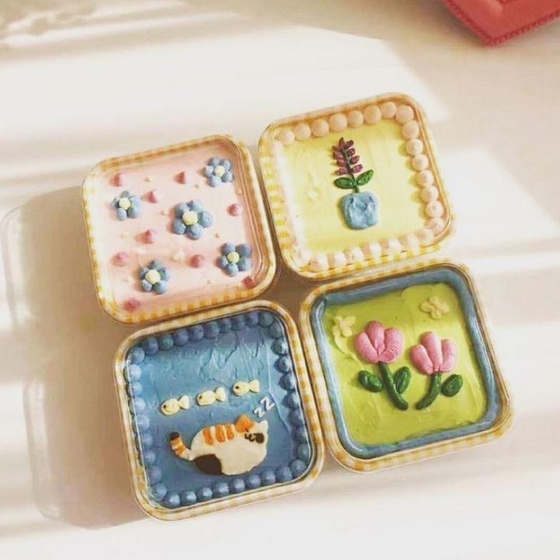 BENTO CAKE MINI LUNCH BOX CAKE KOREAN CAKE CUSTOM MURAH ENAK HALAL Termurah