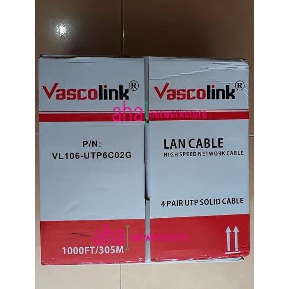 TERBARU - KABEL VASCOLINK UTP CAT6 VASCOLINK CABLE UTP CAT6