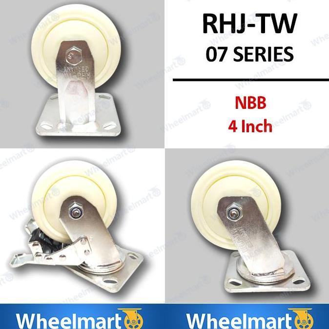 RODA TROLI RHJ-TW GERMANY NYLON NBB 4 INCH RESTOCK