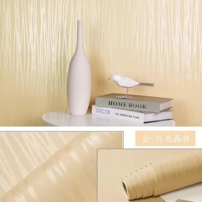 Colorbit- Wallpaper Dinding Motif Polos Mewah Ruang Tamu