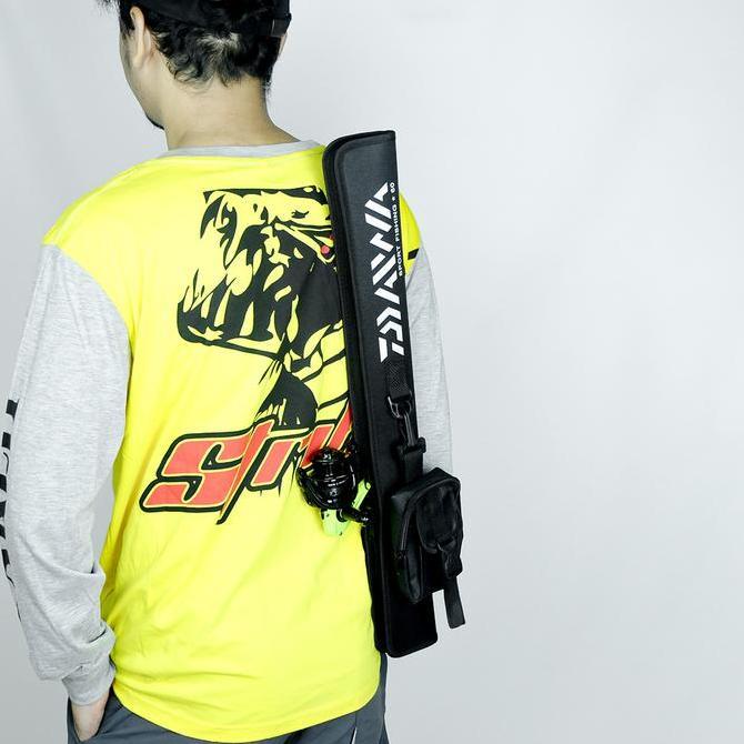 Fishx- Tas Joran Pancing Daiwa Hardcase Pedang Kaku Ukuran 60 80 100 120 Cm Tegek Spinning
