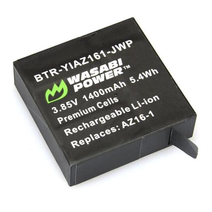 TERMURAH - Wasabi Power Battery for Xiaomi YI 2 YI 4K YI 4K Mark II YI 4K+ 4Kii 4KM2 YI Lite 4K YI4K