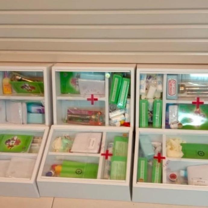 kotak obat p3k mk11 lengkap isi type A / box p3k lengkap tipe A