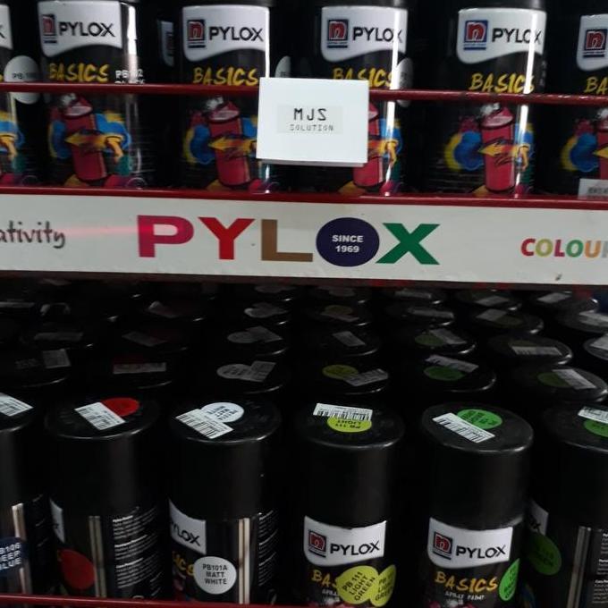 Colorbit- Pylox Basics Nippon Paint Cat Semprot Mobil Besi Pylox Basic Motor