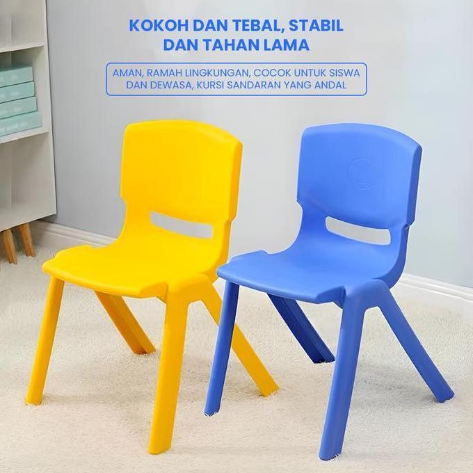 PROMO - KURSI ANAK TK BANGKU ANAK ANAK KURSI SEKOLAH TK KURSI BELAJAR KURSI PLASTIK SANDARAN ANAK