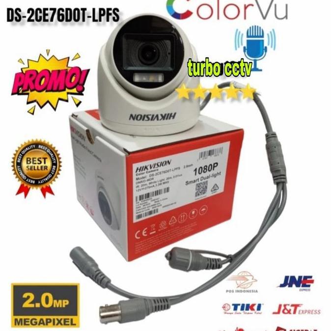 HARGA DISC - Kamera Cctv Indoor ColorVu + Audio 2Mp Hik