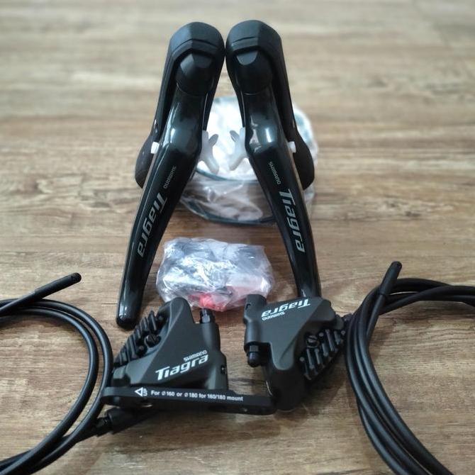 BRIFTER SHIMANO TIAGRA 4720 HYDROLIK HYDRAULIC HIDROLIK DISC BRAKE ORIGINAL DAN TERPERCAYA