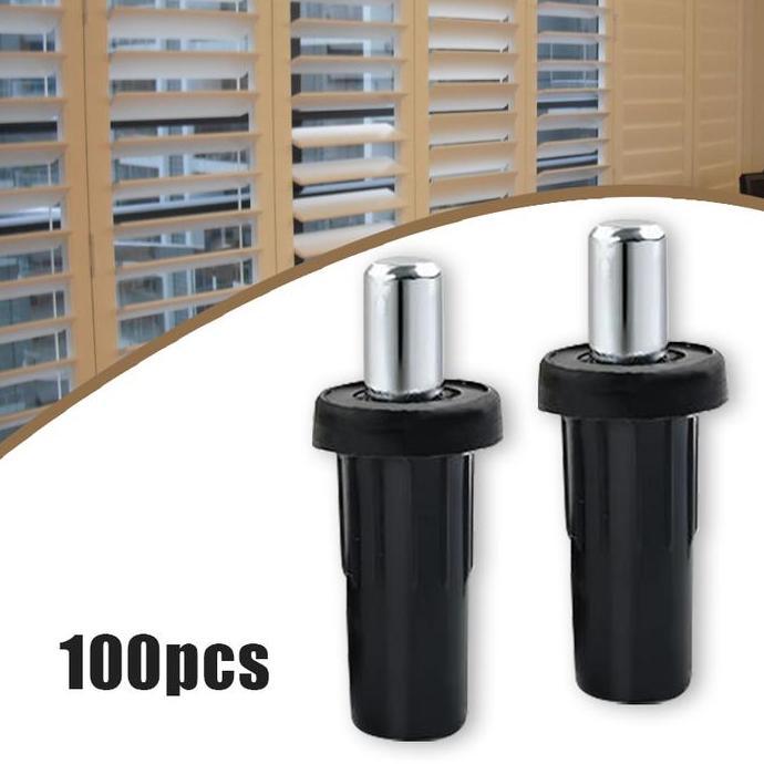 NEW - 100pcs Door Pin Metal Engsel Pintu Lemari Door Pin Engsel Spring push pintu lemari