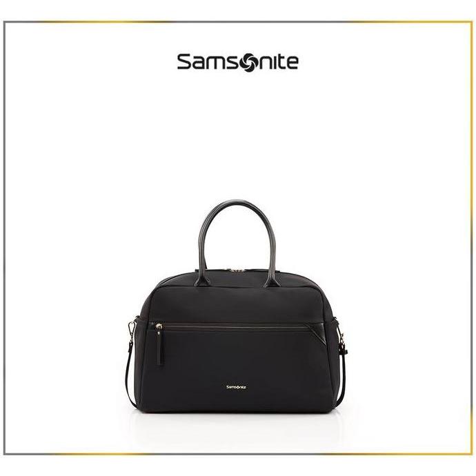 Samsonite Prudence Eco Duffel Antimicrobial - Black (TERBAIK) (TERBARU) (TERMURAH)
