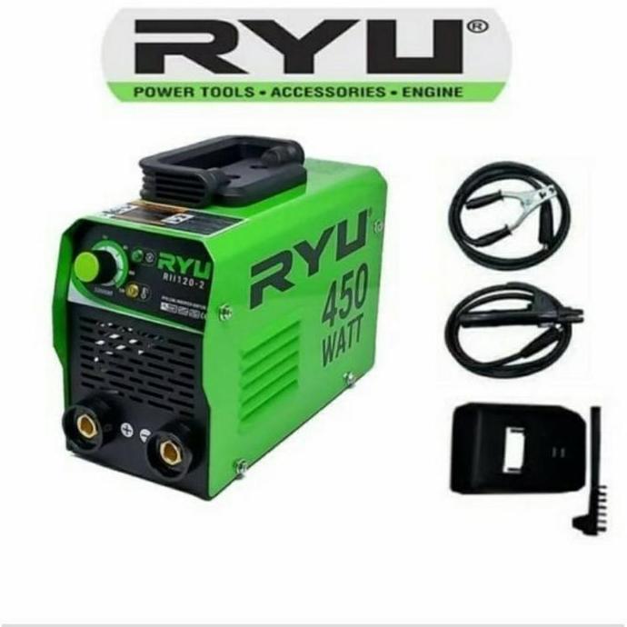 MESIN LAS RYU MESIN LAS LISTRIK RYU RII 120-2 WELDING MACHINE 450 WATT