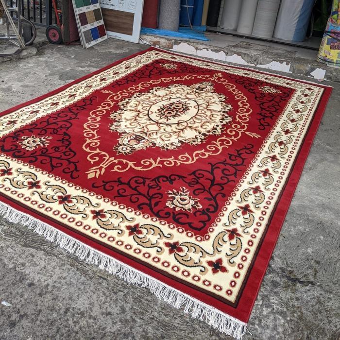 Karpet Karpet Almaya 230X310 Karpet Samira Karpet Permadani Klasik Karpet Pelaminan Wedding Motif Kl